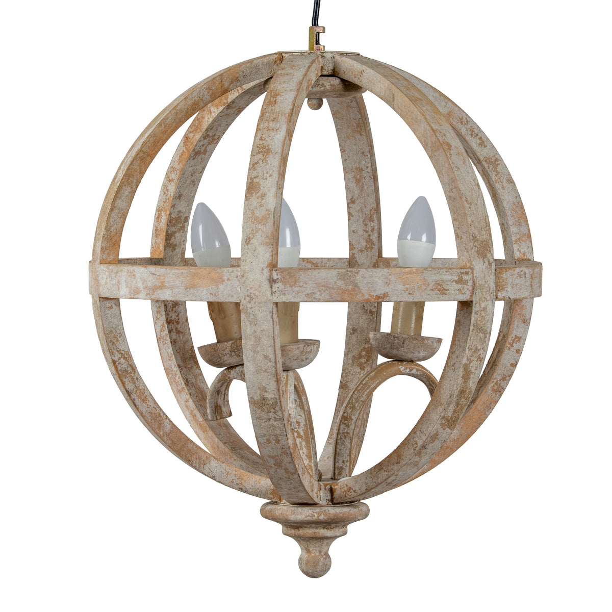 Solara Orb Pendant Ceiling Light, alternative angle