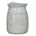 Tava Cylinder Hewn Vase