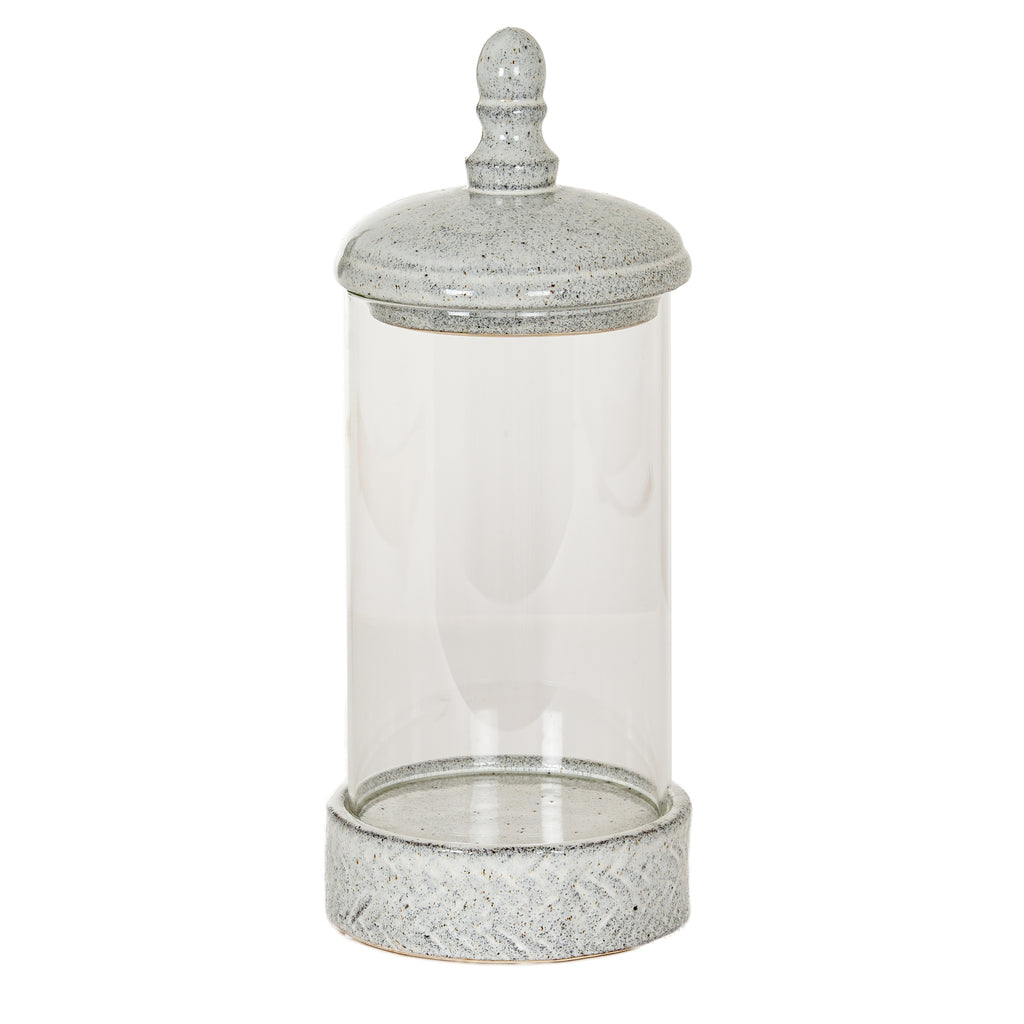 Sona Medium Hurricane Lantern With Lid — main product view
