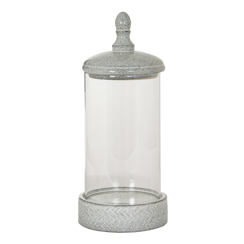 Sona Large Hurricane Lantern With Lid — main product view