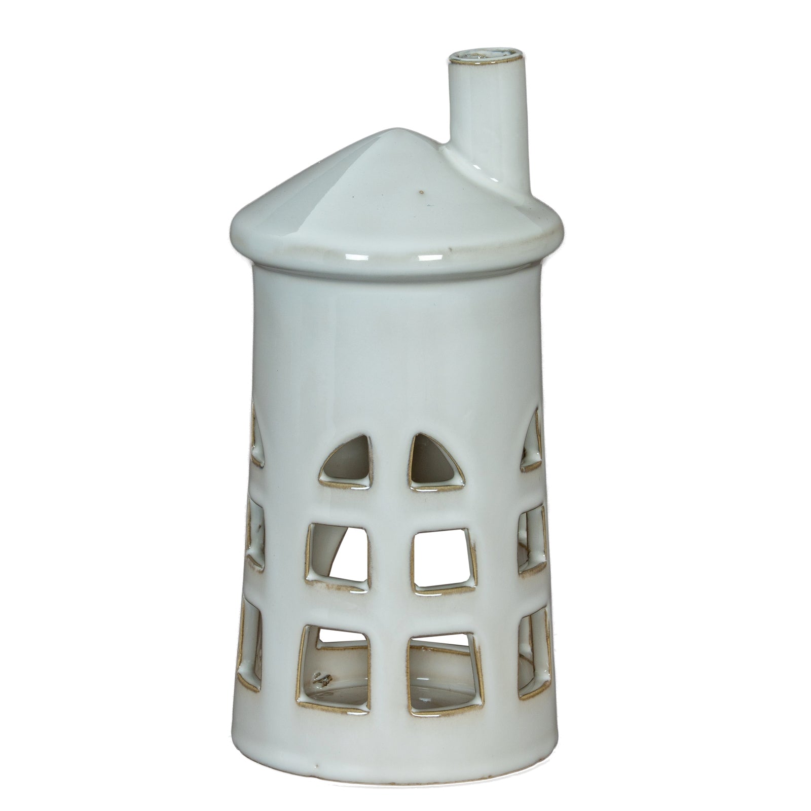 Rhea Medium Lighthouse Tealight Holder — main product view