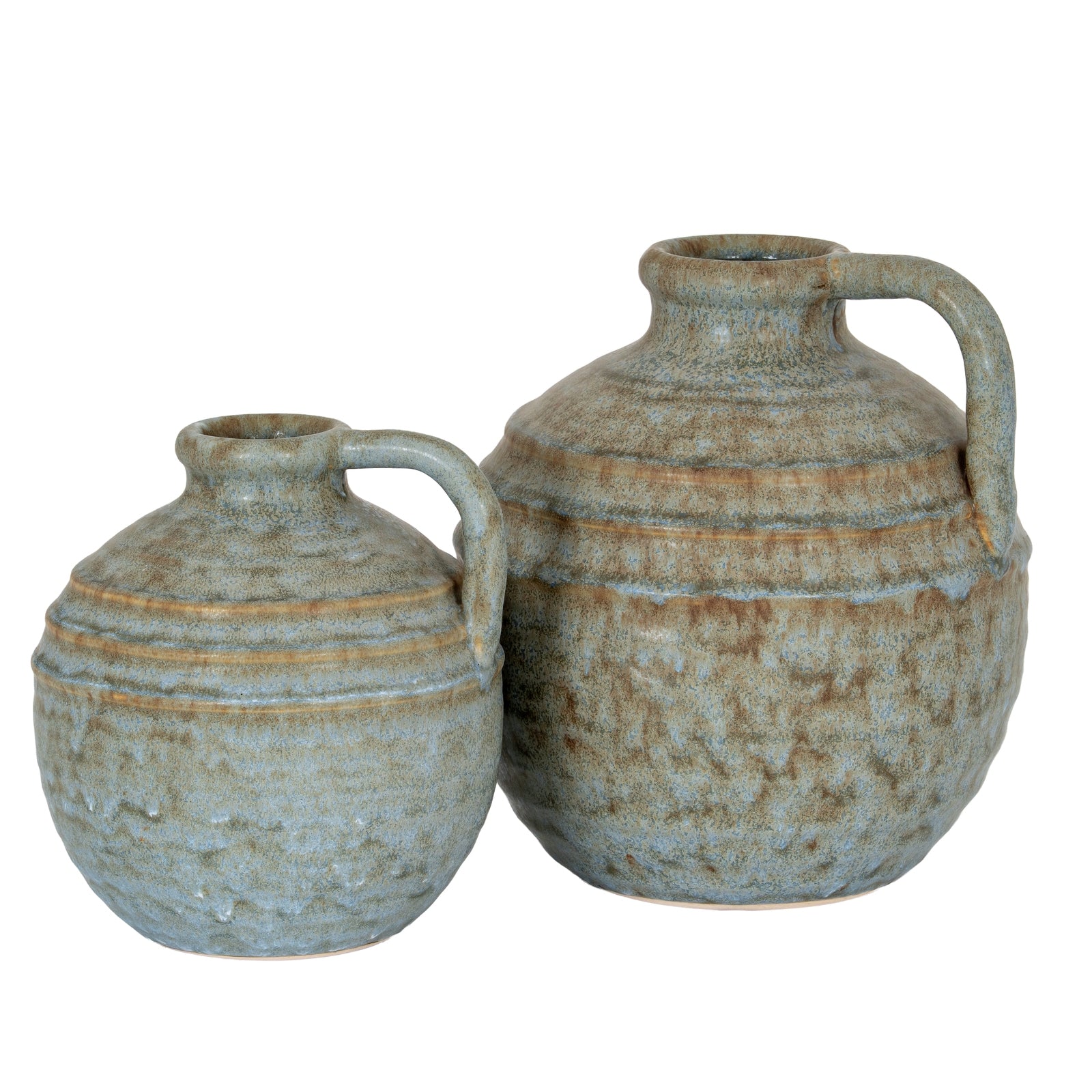 Capella Krater Jug Vase — alternative angle grey ceramic