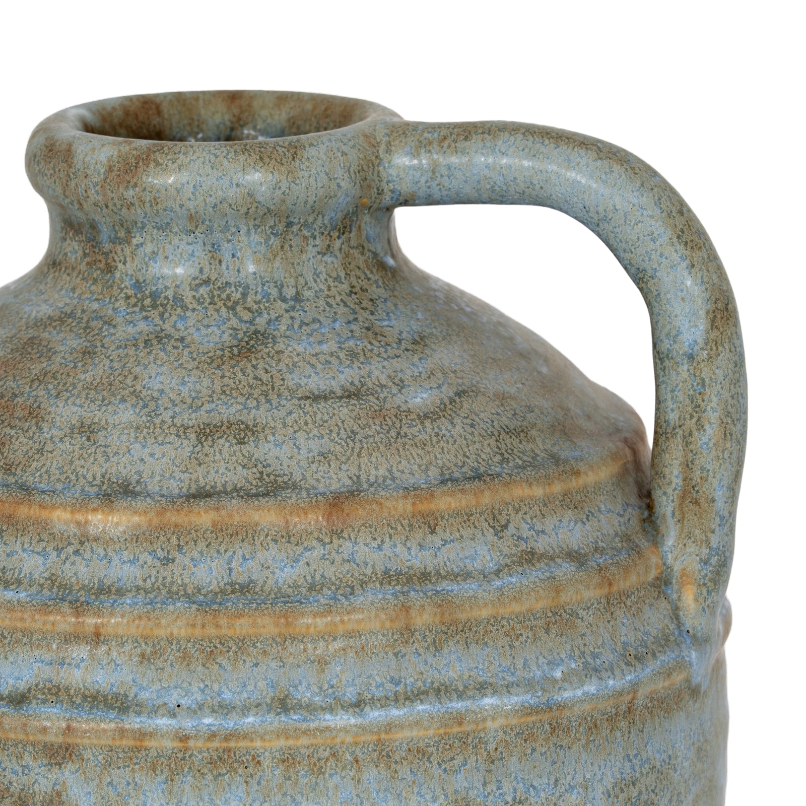 Capella Krater Large Jug Vase — detail close-up grey ceramic