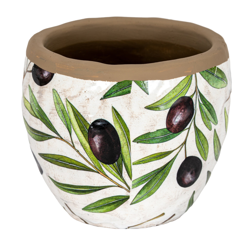 Verdal Olive Medium Planter — main product view