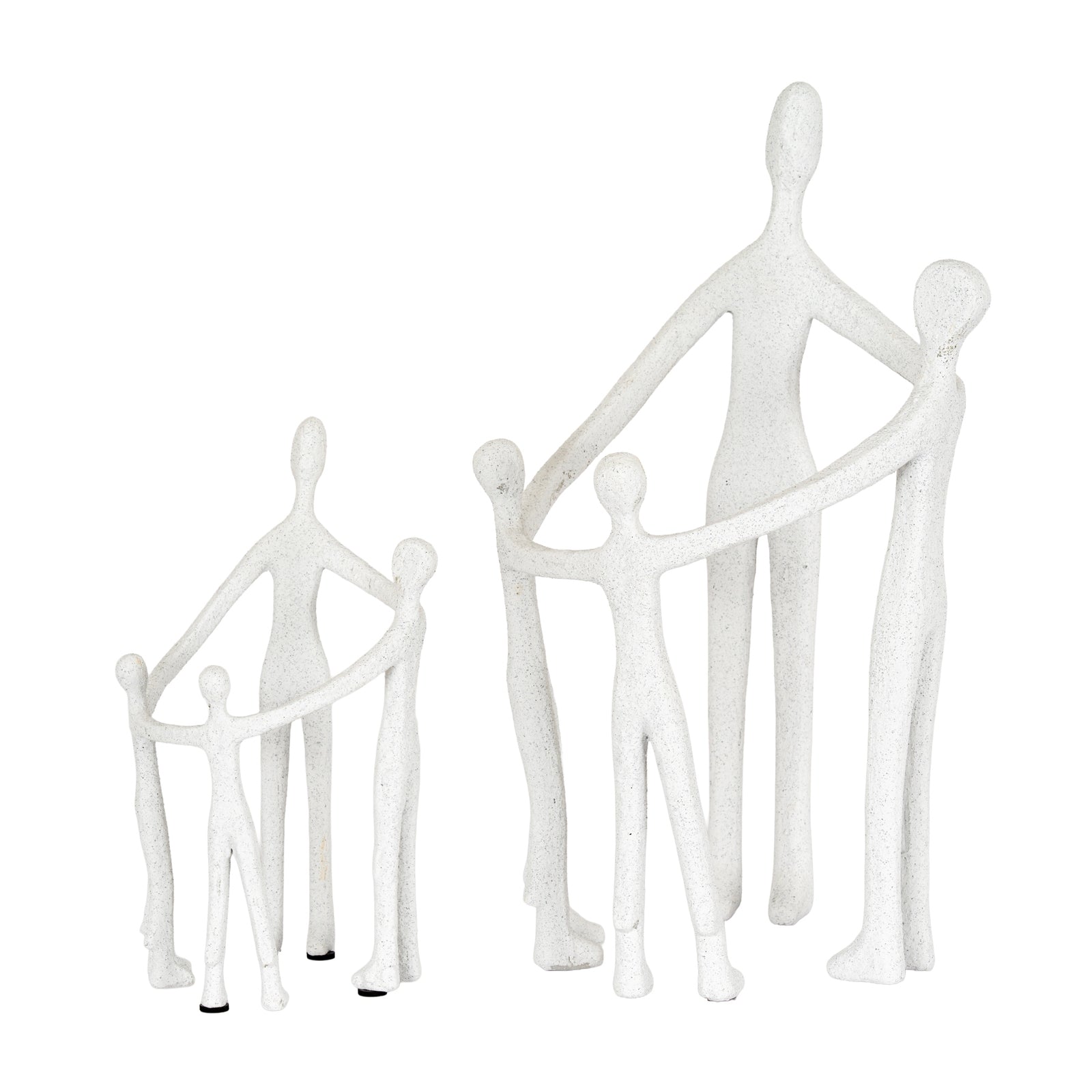 Kin Large Family Ornament — detail close-up white ceramic