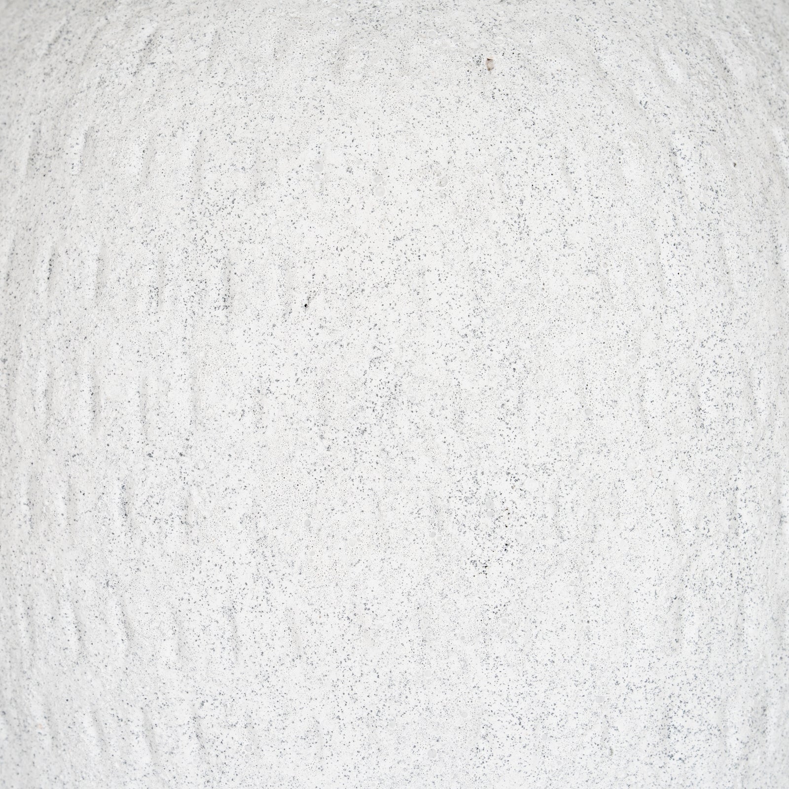 Ashen Medium Tall Vase — detail close-up white ceramic