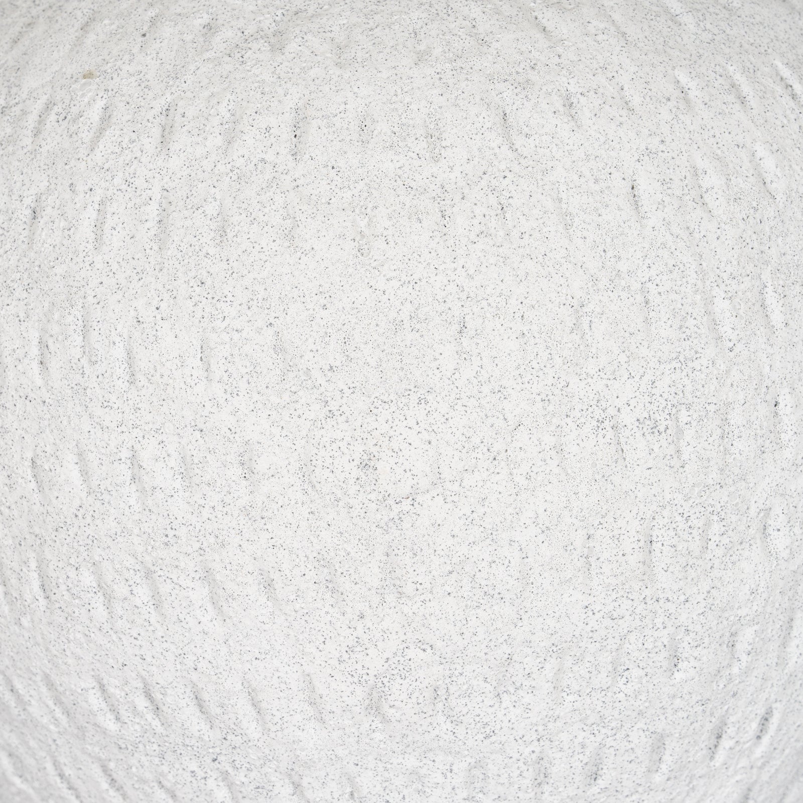 Ashen Large Round Vase — detail close-up white ceramic