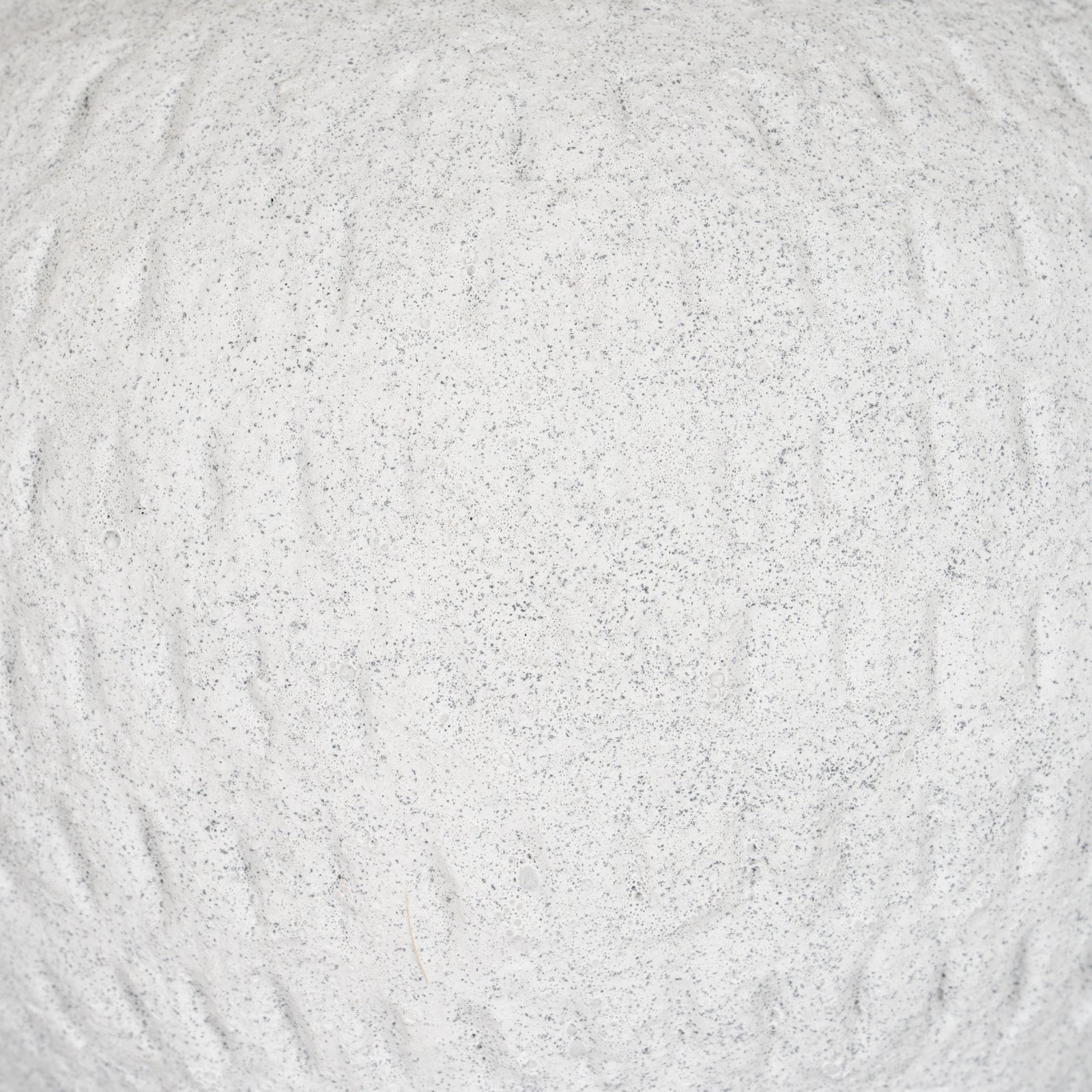 Ashen Medium Round Vase — detail close-up white ceramic