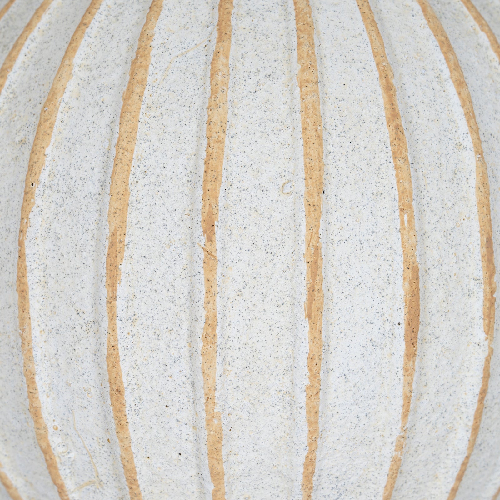 Grove Small Decorative Ball — detail close-up white ceramic