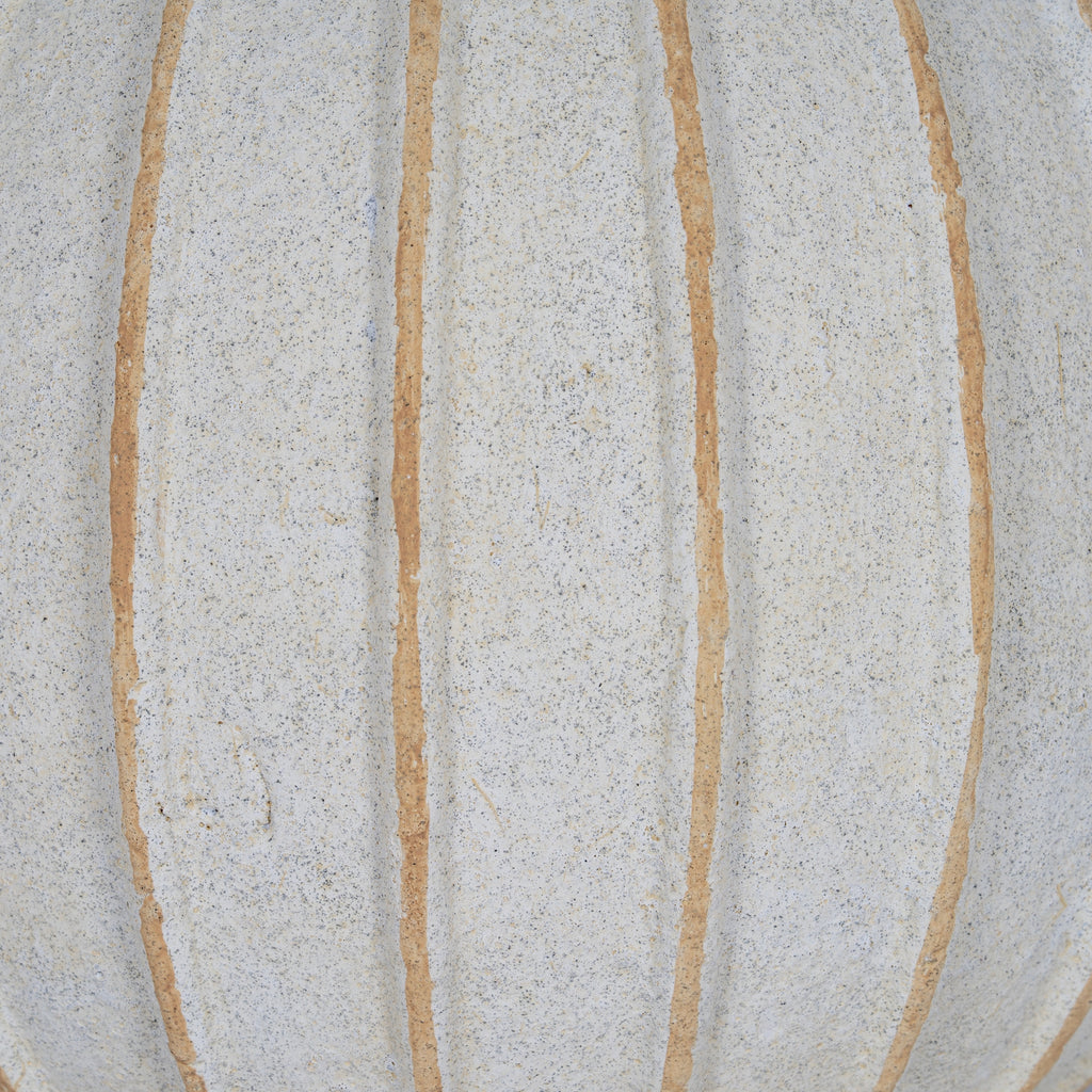 Grove  Globe Vase — detail close-up white ceramic