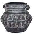 Etched Collection Tall Pot With Handle