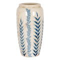 Large Blue Flora Tall Olpe Vase, main product view