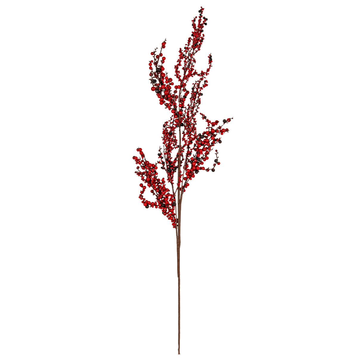 Artificial Medium Winter Branch Spray with Red Berries, component