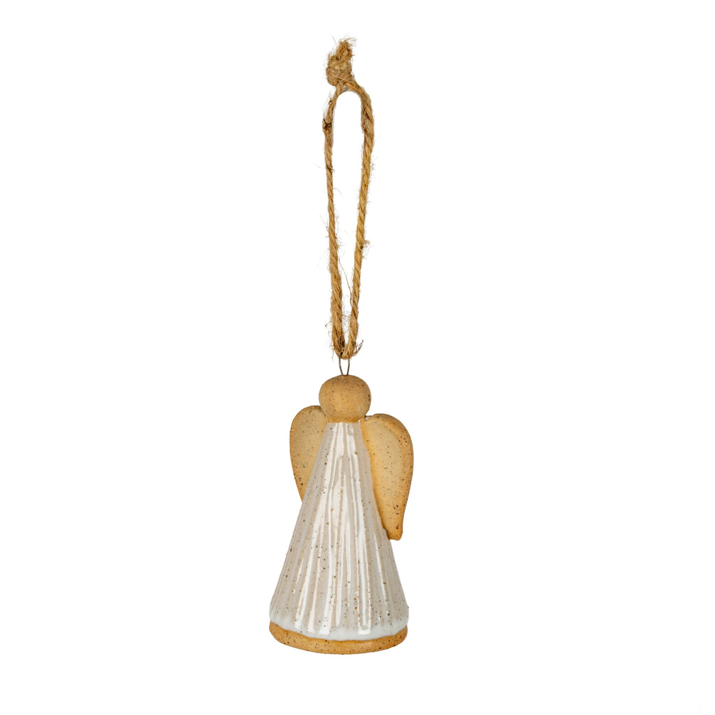 Flurry Angel Ceramic Tree Ornament, main product view