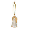 Flurry Angel Ceramic Tree Ornament, main product view