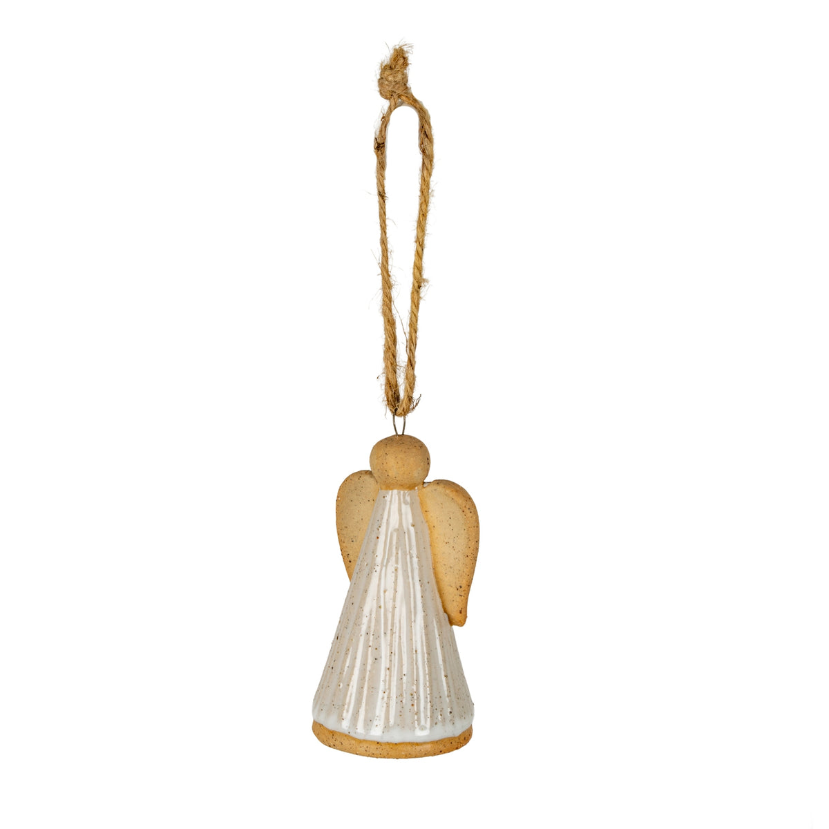 Flurry Angel Ceramic Tree Ornament, main product view
