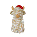 Merry Moo Ceramic Cow Ornament, main product view