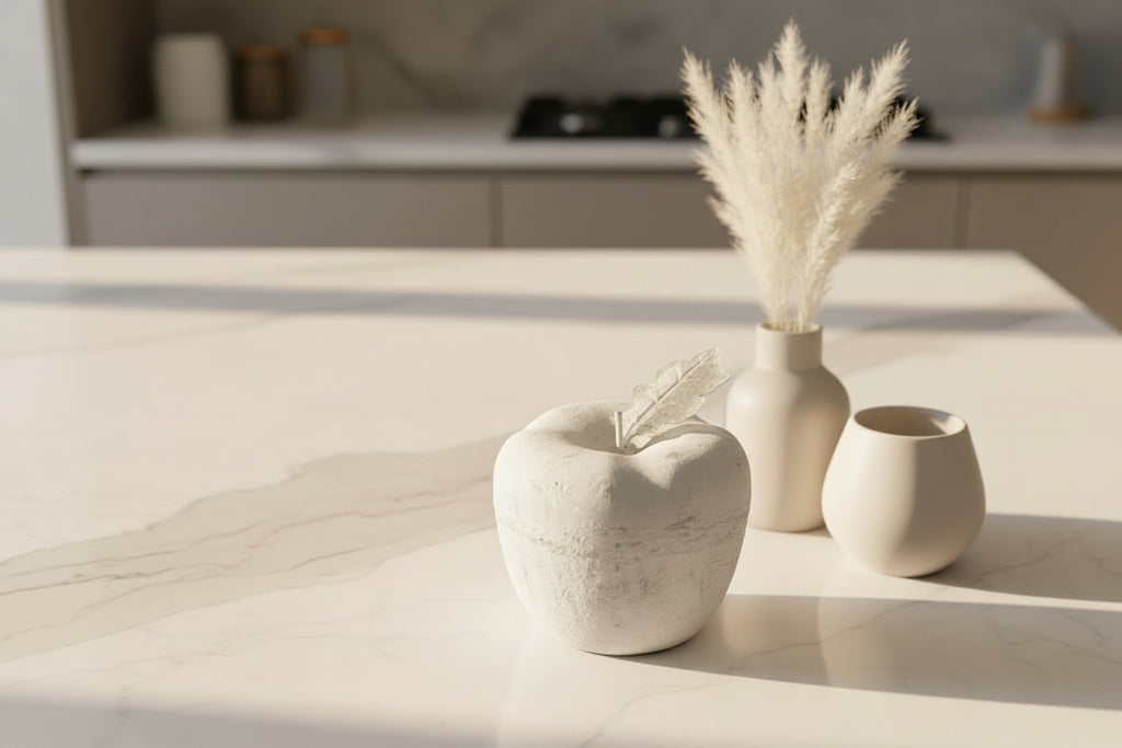 Stone Apple, side view