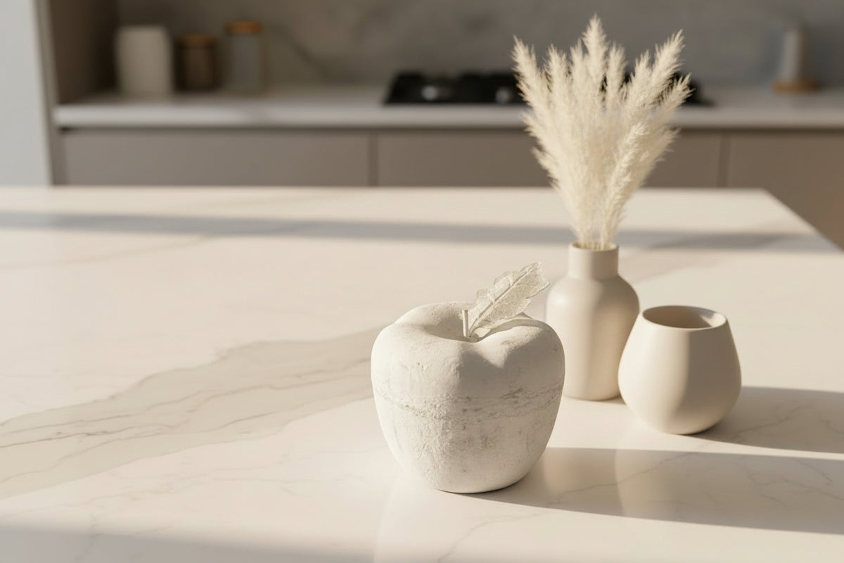 Stone Apple, side view